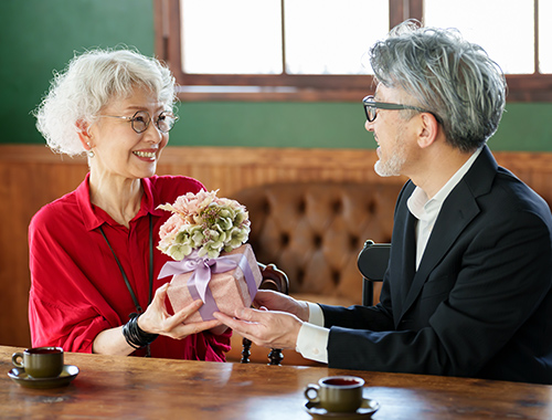 敬老の日のプレゼントとして