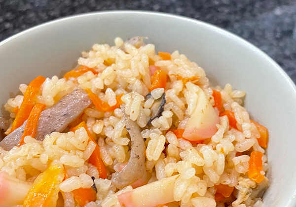 キャロりん炊き込みご飯